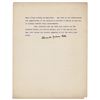 Image 2 : Alexander Graham Bell Typed Manuscript Signed