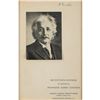 Image 2 : Albert Einstein Signed Program