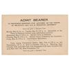 Image 1 : Albert Einstein Original 1921 Princeton University 'Theory of Relativity' Lectures Admission Pass