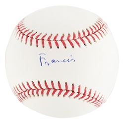 Pope Francis Signed Baseball