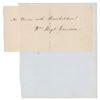 Image 2 : William Lloyd Garrison Autograph Quotation Signed