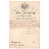 Image 1 : Kaiser Wilhelm I Document Signed