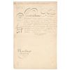 Image 1 : King Louis XVIII Document Signed