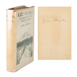 Ezra Meeker Signed Book