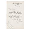 Edward Henry Palmer Autograph Letter Signed