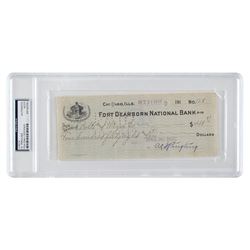 Al Ringling Signed Check