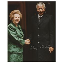 Margaret Thatcher Signed Photograph