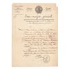 Image 1 : Francois Joseph Lefebvre Document Signed