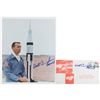 Image 1 : Walt Cunningham Signed Photo and Cover
