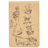 Image 2 : Franz Kline Signed Sketches