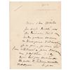 Image 1 : Auguste Rodin Autograph Letter Signed