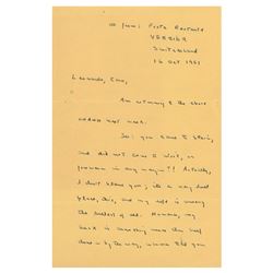 Truman Capote Autograph Letter Signed