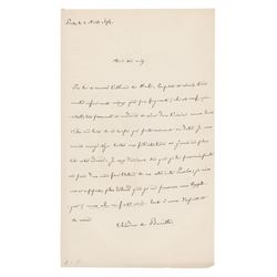 Théodore de Banville Autograph Letter Signed