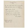 Image 1 : Muriel Spark Handwritten Poem