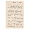 Image 1 : Emile Zola Autograph Letter Signed