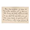 Image 1 : Emile Zola Autograph Note Signed
