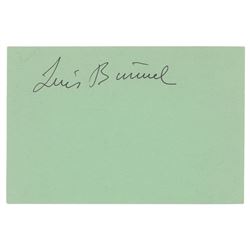 Luis Bunuel Signature