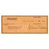 Image 1 : Clark Gable Signed Check