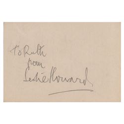 Leslie Howard Signature
