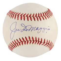 Joe DiMaggio Signed Baseball