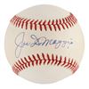 Joe DiMaggio Signed Baseball