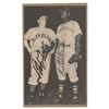 Satchel Paige and Bob Feller Signed Photograph