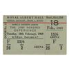 Image 1 : Jimi Hendrix Experience 1969 London's Royal Albert Hall Full Ticket and Original Concert Program