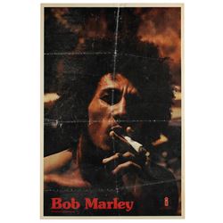 Bob Marley and the Wailers Signed Catch a Fire Poster