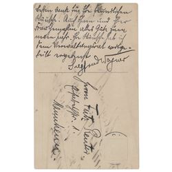 Siegfried Wagner Autograph Letter Signed