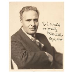 Bruno Walter Signed Photograph