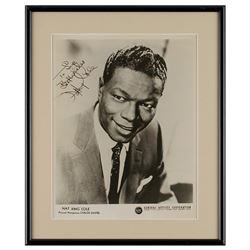 Nat King Cole Signed Photograph