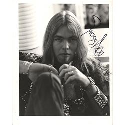 Gregg Allman Signed Photograph