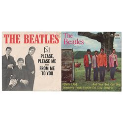 Beatles (38) 45 RPM Record Sleeves