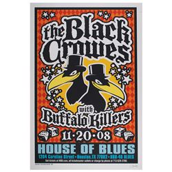 The Black Crowes Poster by Uncle Charlie Hardwick