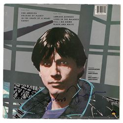 Jackson Browne Signed Album