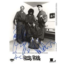 Cheap Trick Signed Photograph