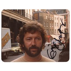 Eric Clapton Signed Photograph