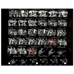 Fleetwood Mac Contact Sheet Photograph