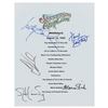 Image 1 : Jefferson Airplane Signed Replica Set List