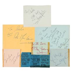 1960s Liverpool Music Autograph Book