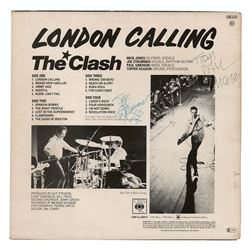 The Clash: Strummer and Simonon Signed Album
