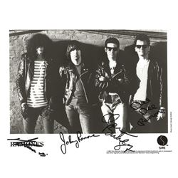 Ramones Signed Photograph