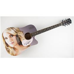 Carrie Underwood Signed Guitar