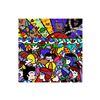 Image 1 : Romero Britto "New Looking into the Future" Hand Signed Giclee on Canvas; Authen