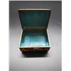 Image 2 : ANTIQUE CLOISONNE & JADE BOX