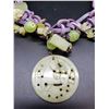Image 2 : CHINESE JADE CHOKER NECKLACE