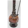 Image 2 : VINTAGE STERLING SILVER OVER ART GLASS DECANTER