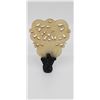 Image 1 : ANTIQUE CHINESE CARVED WHITE JADE LAMP FINIAL