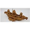 Image 2 : RARE COLUMBIAN TAIRONA GOLD COPPER CROCODILE HUNTERS