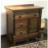 Image 1 : CIRCA 1890 EASTLAKE OAK WASHSTAND